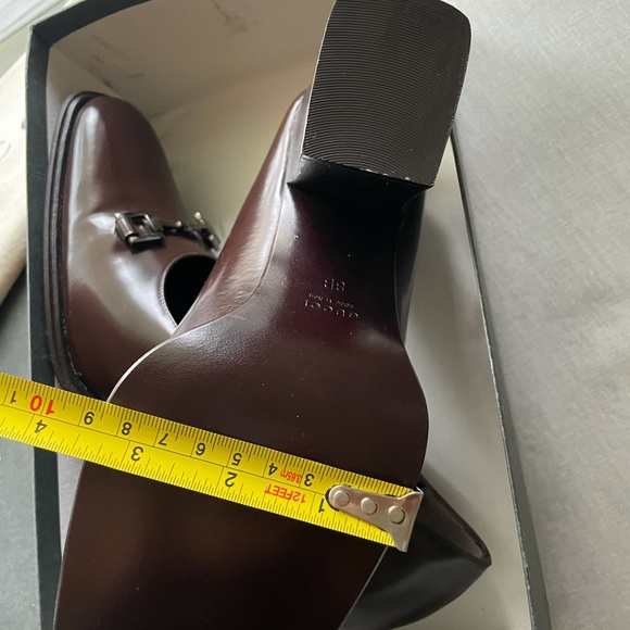 New Gucci Horsebit Brown Chunky Heels - Picture 10 of 10